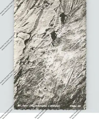 SPORT - BERGSTEIGEN, Zugspitzbesteigung, 1957