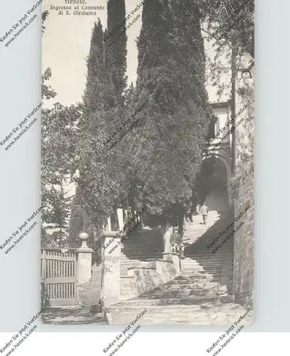 I 50014 FIESOLE, Ingresso al Convento di S. Girolamo, 1909