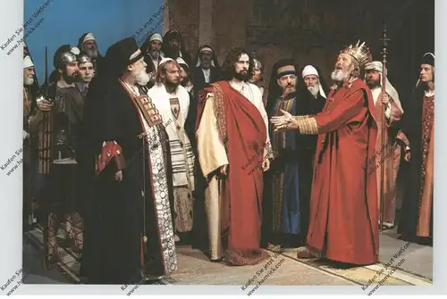 8103 OBERAMMERGAU, Passionsspiele 1990, Herodes, Jesus