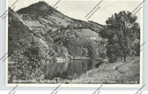 0-6820 RUDOLSTADT, Saalepartie, Unterpreilipp & Preilipper Kuppe, 1937