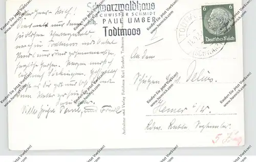 7865 TODTMOOS, Gesamtansicht 1937