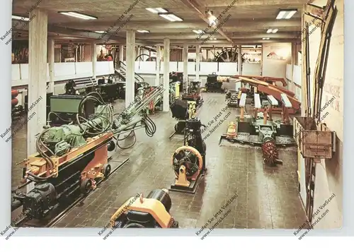 4630 BOCHUM, Bergbau-Museum, Bergbau-Großmaschinen