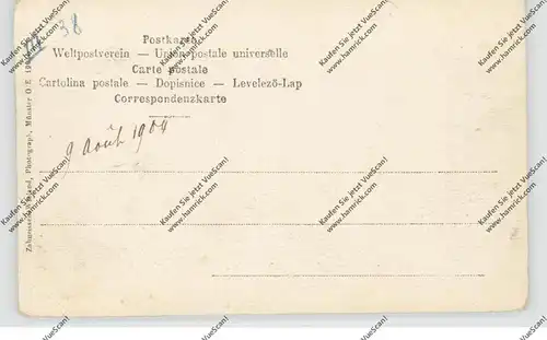 F 68140 SULZERN / SOULTZEREN, Münsterthal, Schlucht von Hotel Altenberg, 1904