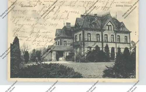 2082 UETERSEN, Schloss Düneck, 1917