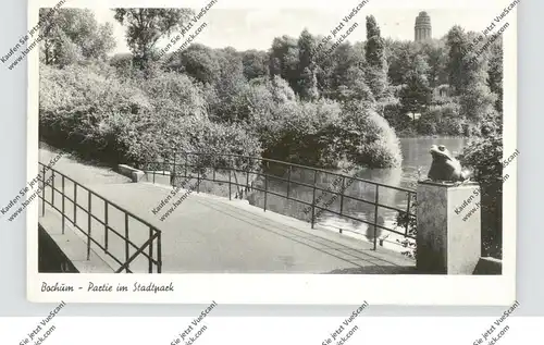 4630 BOCHUM, Stadtpark-Partie, 195...