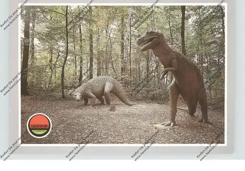 TIERE - PRÄHISTORISCH, Kleinwelka, Saurierpark, Scelidosaurus / Ceratosaurus