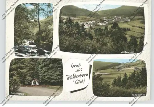 5530 GEROLSTEIN - MÜLLENBORN, Kappelchen, Fischersruh, Ortsansichten