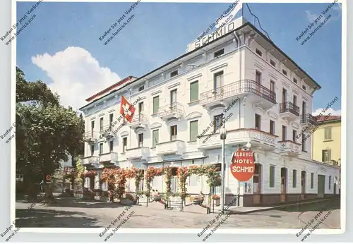 CH 6900 LUGANO - PARADISO TI, Hotel Schmid, Neujahrs - Glückwunschkarte