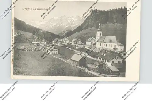 8243 RAMSAU, Gruß aus..., ca. 1900