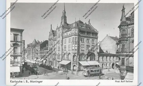 7500 KARLSRUHE, Moninger, Strassenbahn / Tram