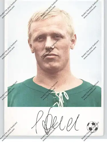 FUSSBALL, BORUSSIA DORTMUND, SIEGFRIED HELD, Knorr Werbe Karte