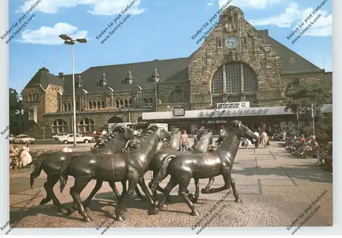 BAHNHOF / Station / La Gare, AACHEN, Hauptbahnhof