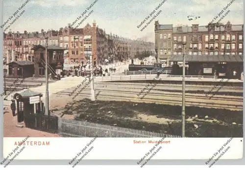 BAHNHOF / Station / La Gare, AMSTERDAM, Station M uiderpoort, Repro