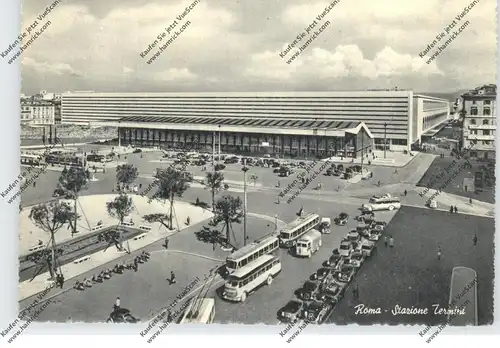 BAHNHOF / Station / La Gare, ROMA / Rom, Termini Station, Omnibus