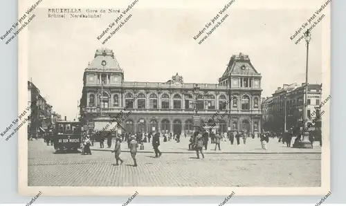 BAHNHOF / Station / La Gare, BRUSSEL, Gare du Nord, Tram