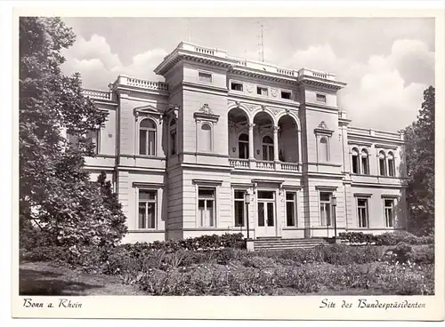 5300 BONN, Sitz des Bundespräsidenten