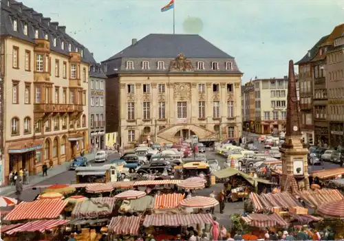 5300 BONN, Rathaus, Maximumkarte mit entspr. Sondermarke