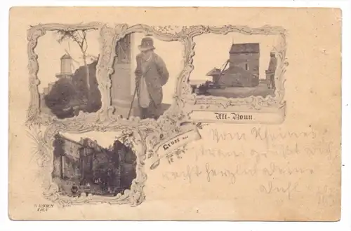 5300 BONN, Alt - Bonn, 1898, u.a. alte Windmühle