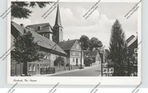 5909 BURBACH, Strassenpartie, 1957