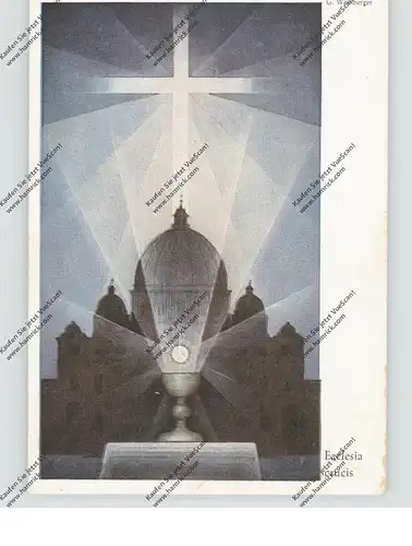 KÜNSTLER - ARTIST - C. WEINBERGER, "Ecclesia crucis"