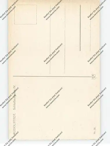 0-6820 RUDOLSTADT, Schloßaufgang IV