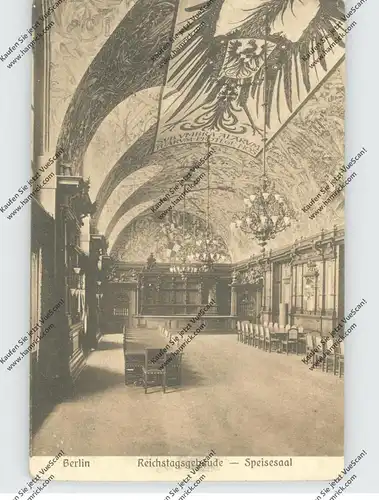 1000 BERLIN - TIERGARTEN , REICHSTAG, Speisesaal