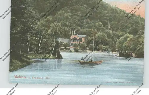 7800 FREIBURG, Waldsee, 1908