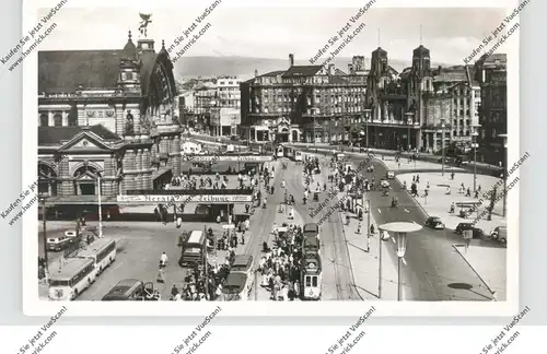 BUND - 1954, MICHEL 199, Bonifatius, AK-Einzelfrankatur nach Frankreich, Wellenstempel