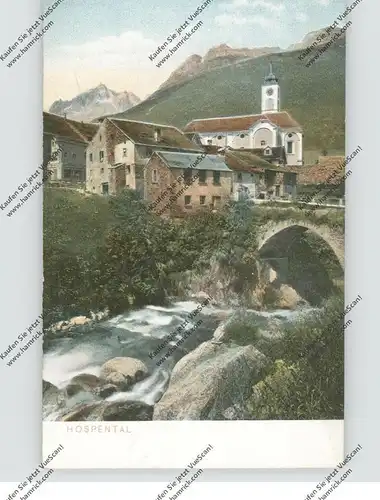CH 6493 HOSPENTAL UR, Dorfansicht, 1905, Trenkler, color