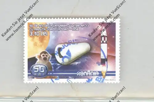 ROMANIA - 2008, Michel 6277, Weltraum / Space