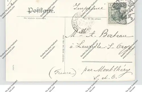 4000 DÜSSELDORF, Hofgarten, Ratinger Tor, 1906