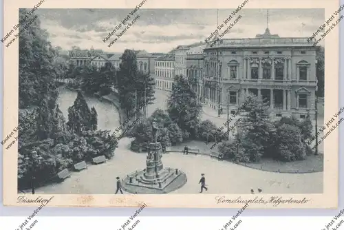 4000 DÜSSELDORF, Corneliusplatz, Hofgartenstrasse, 20er Jahre