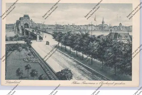 4000 DÜSSELDORF - OBERKASSEL, Oberkasseler Brücke, 20er Jahre