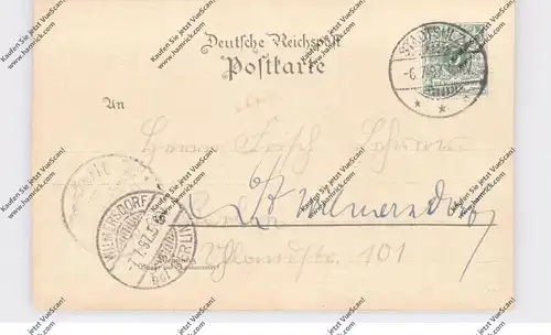 0-5322 BAD SULZA, Lithographie 1897, 50 jähriges Badejubiläum