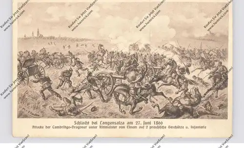 0-5820 BAD LANGENSALZA, Schlacht bei Langensalza 1866