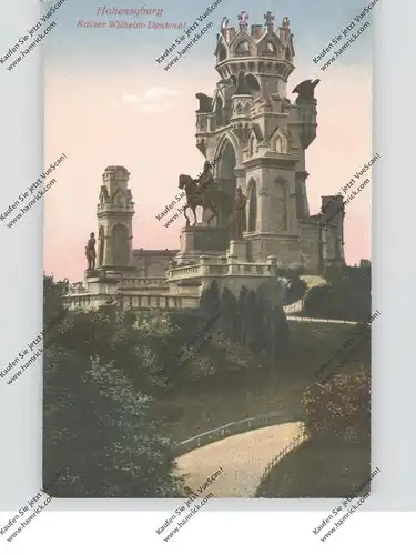 4600 DORTMUND - SYBURG, Kaiser-Wilhelm-Denkmal auf Hohensyburg, 1923