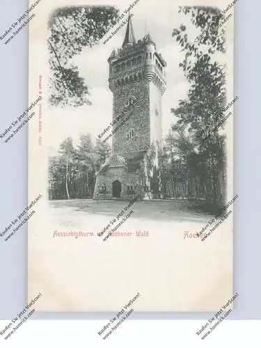 5100 AACHEN, Aussichtsturm Aachener Wald, ca. 1900, Stengel