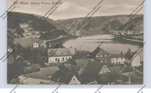 5401 KOBERN - GONDORN - LEHMEN, Gondorf und Niederfell, 1919
