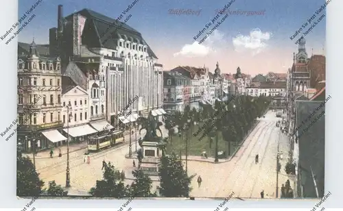 4000 DÜSSELDORF, Hindenburg Wall, Strassenbahn