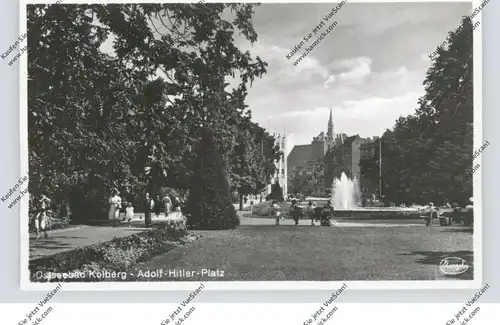 POMMERN - KOLBERG, Adolf-Hitler-Platz