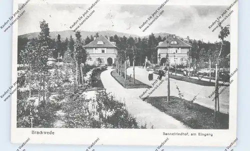 4800 BIELEFELD - BRACKWEDE, Sennefriedhof, 1920