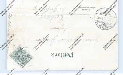 0-5213 GERATAL - FRANKENHAIN, Lithographie, Gasthof, Mülsteinindustrie, Geschäftshaus Langenhan, Eisenbahnbrücke