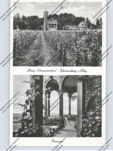 6222 GEISENHEIM - JOHANNISBERG, Burg Schwarzenstein, Mumm'sche Kellereien, 1955