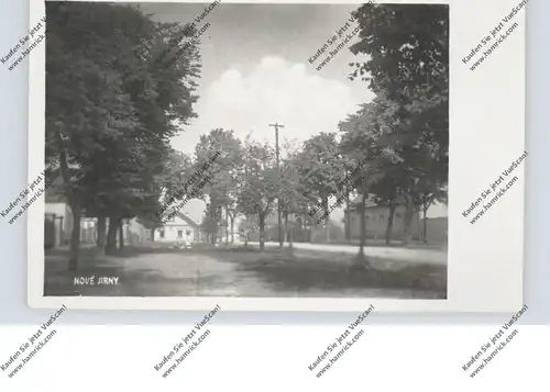 CZ 110 00 PRAHA / PRAG - KAROLINENTHAL - NOVE JIRNY, Dorfstrasse, Photo-AK