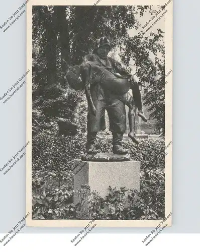 2390 FLENSBURG, Denkmal "GERETTET", Seenotretter