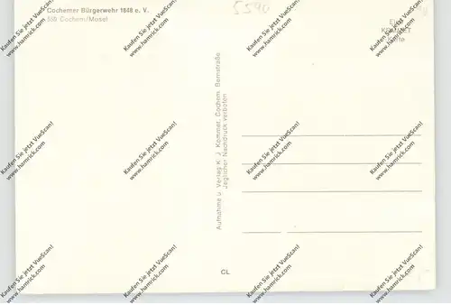 5590 COCHEM, Cochemer Bürgerwehr 1848, Trachten