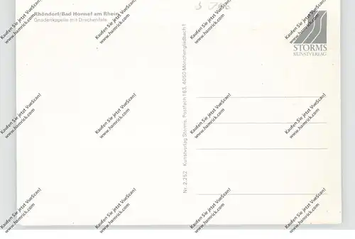 5340 BAD HONNEF - RHÖNDORF, Kapelle und Umgebung