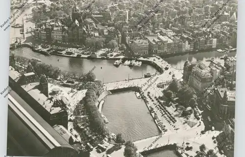 AMSTERDAM, Luchtopname omgeving Centraal Station