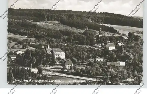 5400 KOBLENZ - ARENBERG, Luftaufnahme 1963, Caritashaus