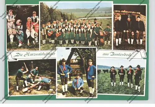 3392 CLAUSTHAL - ZELLERFELD, "Die Harzwaldsänger", Trachten, Musik